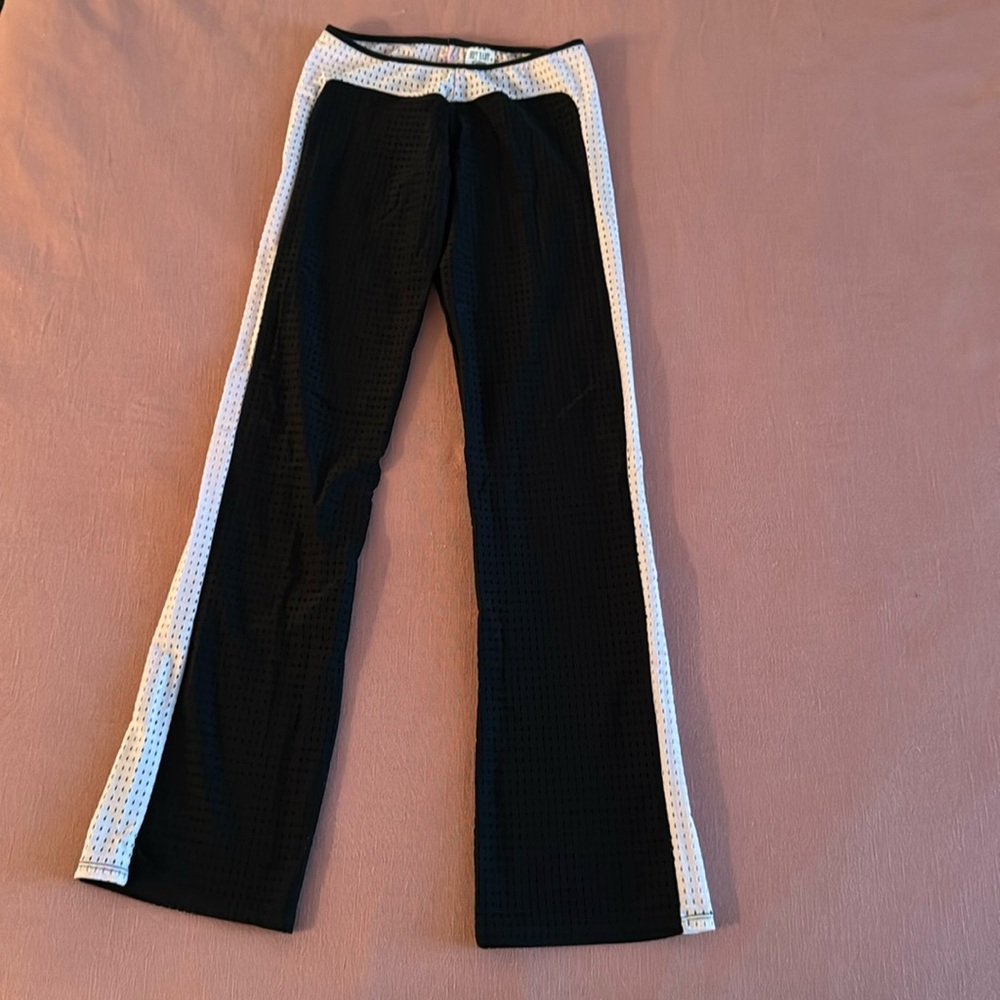 Mesh Pants flare leg size small